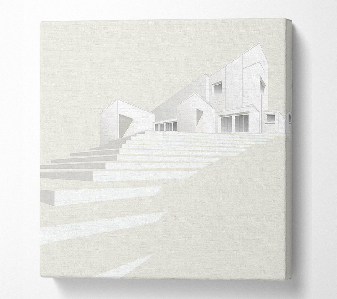  A Canvas Print of House Concept Canvas Print