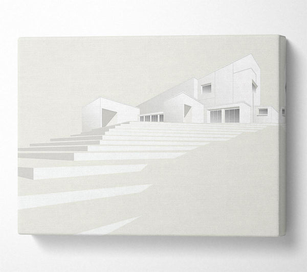 A Canvas Print of House Concept Canvas Print