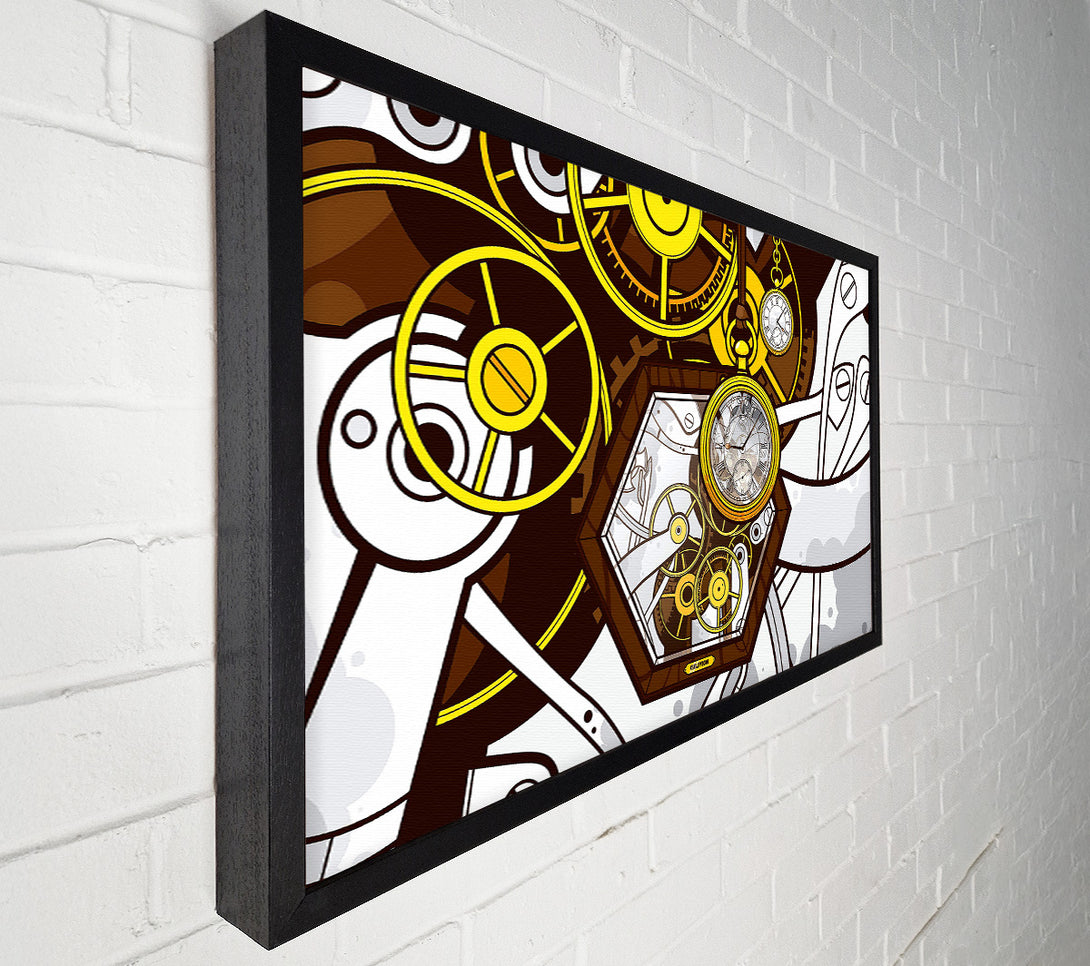  A Canvas Print of Clocks Canvas Print