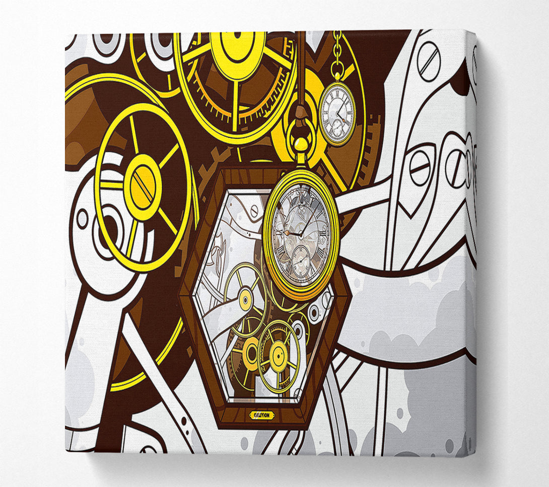  A Canvas Print of Clocks Canvas Print