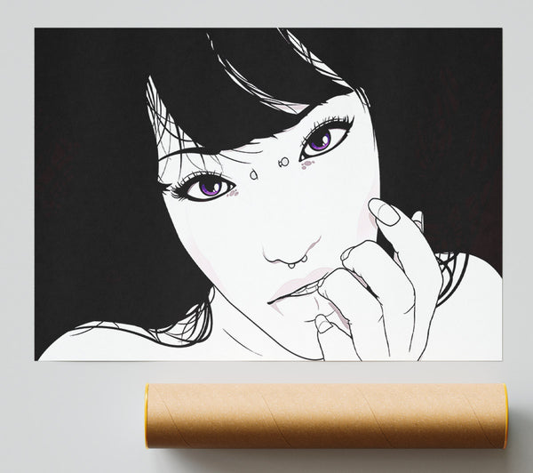 Girl Portrait Print