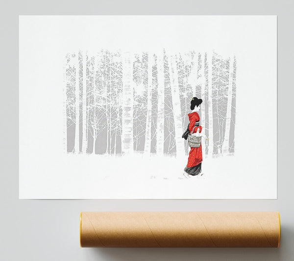 Geisha Giclee Print