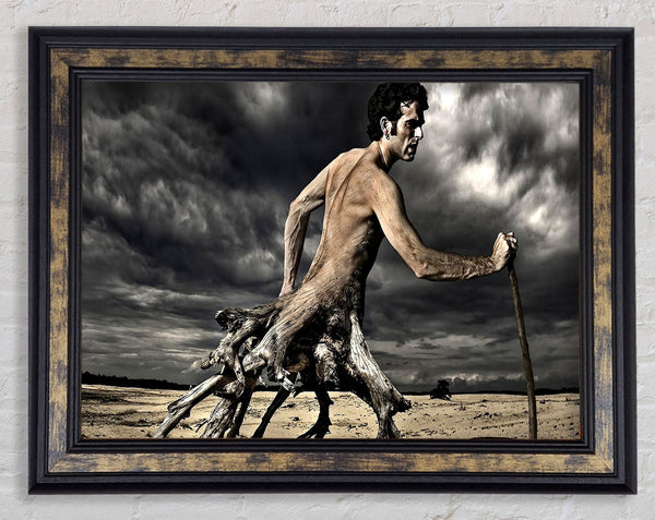 Tree Man Framed Print