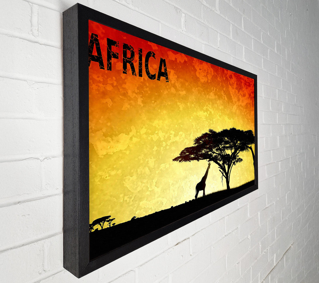  A Canvas Print of Africa Canvas Wall Art