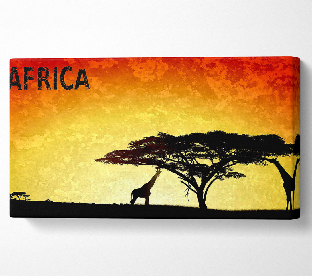  A Canvas Print of Africa Canvas Wall Art