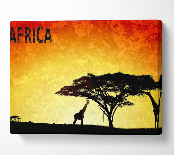  A Canvas Print of Africa Canvas Wall Art