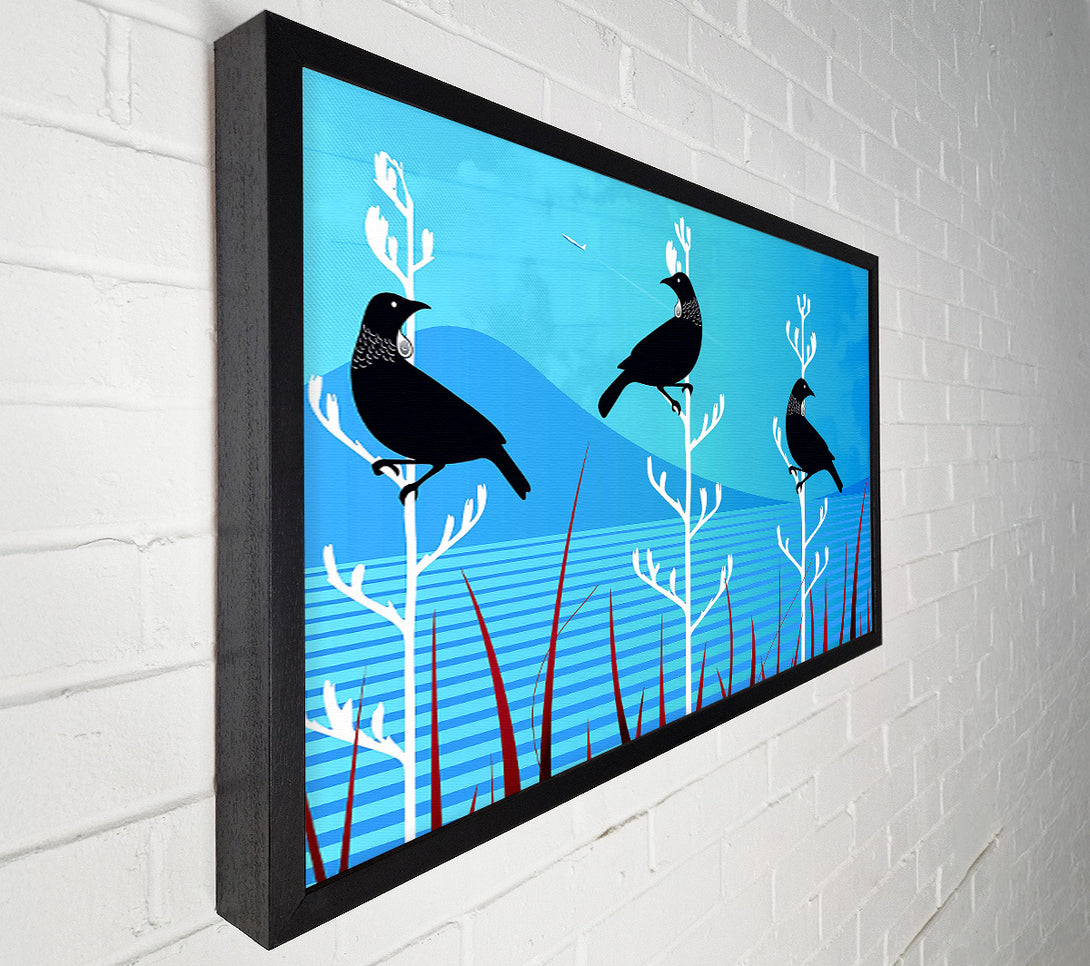  A Canvas Print of Tui Birds Canvas Print