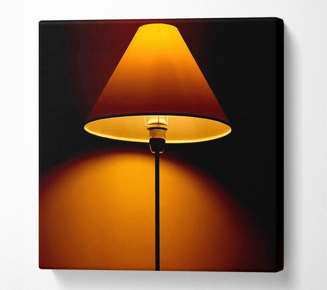  A Canvas Print of Retro Lamp Canvas Wall Art