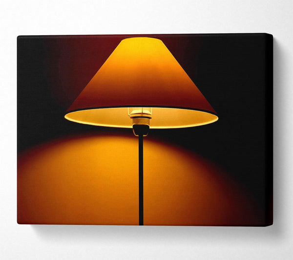  A Canvas Print of Retro Lamp Canvas Wall Art