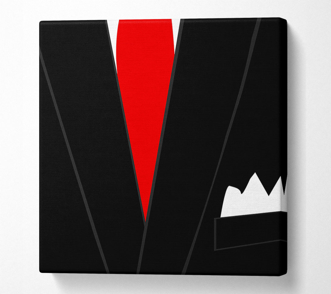  A Canvas Print of Suit Canvas Art