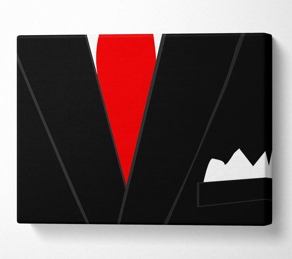 A Canvas Print of Suit Canvas Art