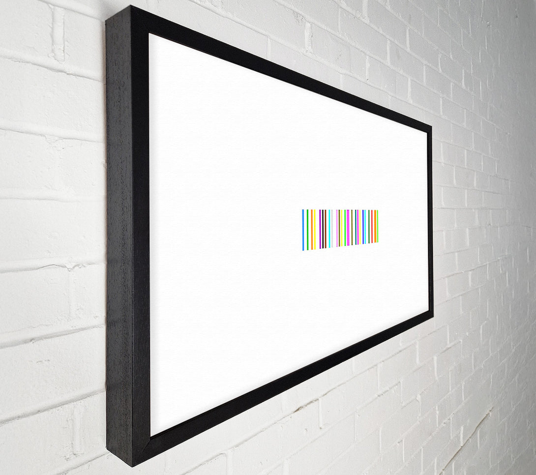 A Canvas Print of Barcode Canvas Art