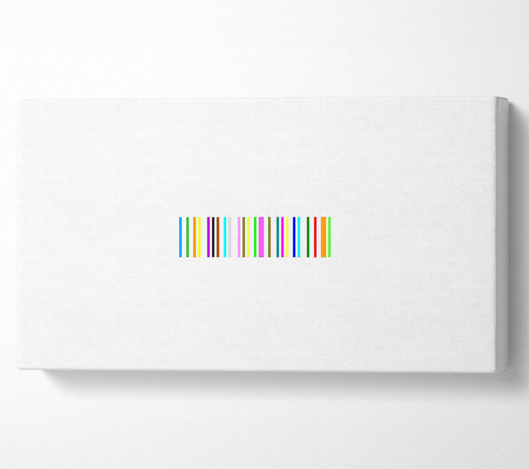  A Canvas Print of Barcode Canvas Art