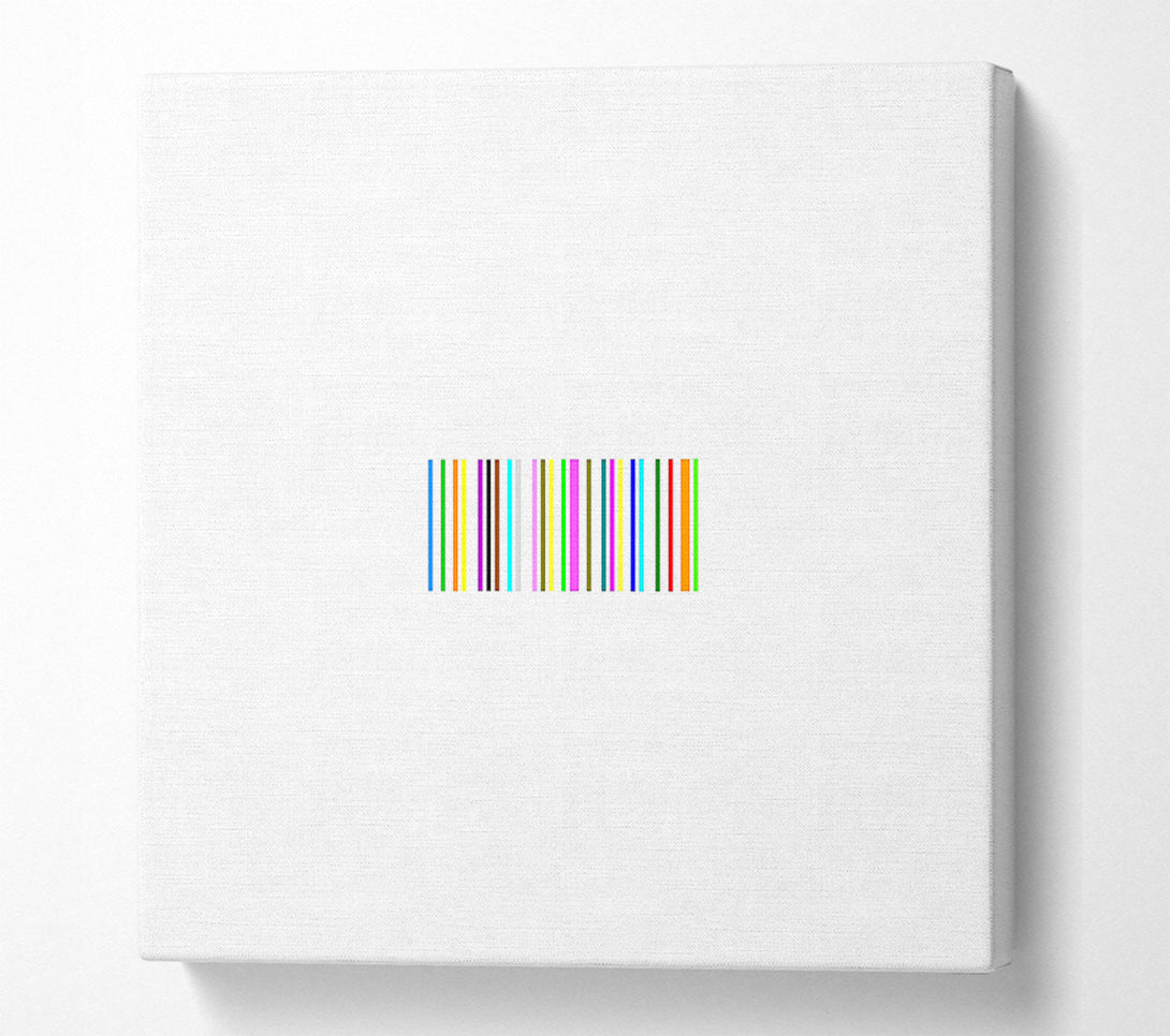  A Canvas Print of Barcode Canvas Art