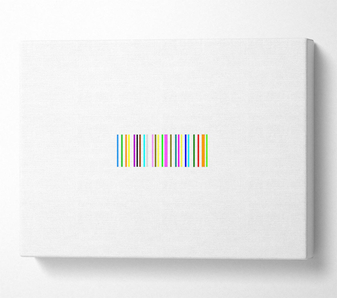  A Canvas Print of Barcode Canvas Art
