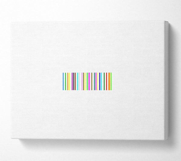  A Canvas Print of Barcode Canvas Art