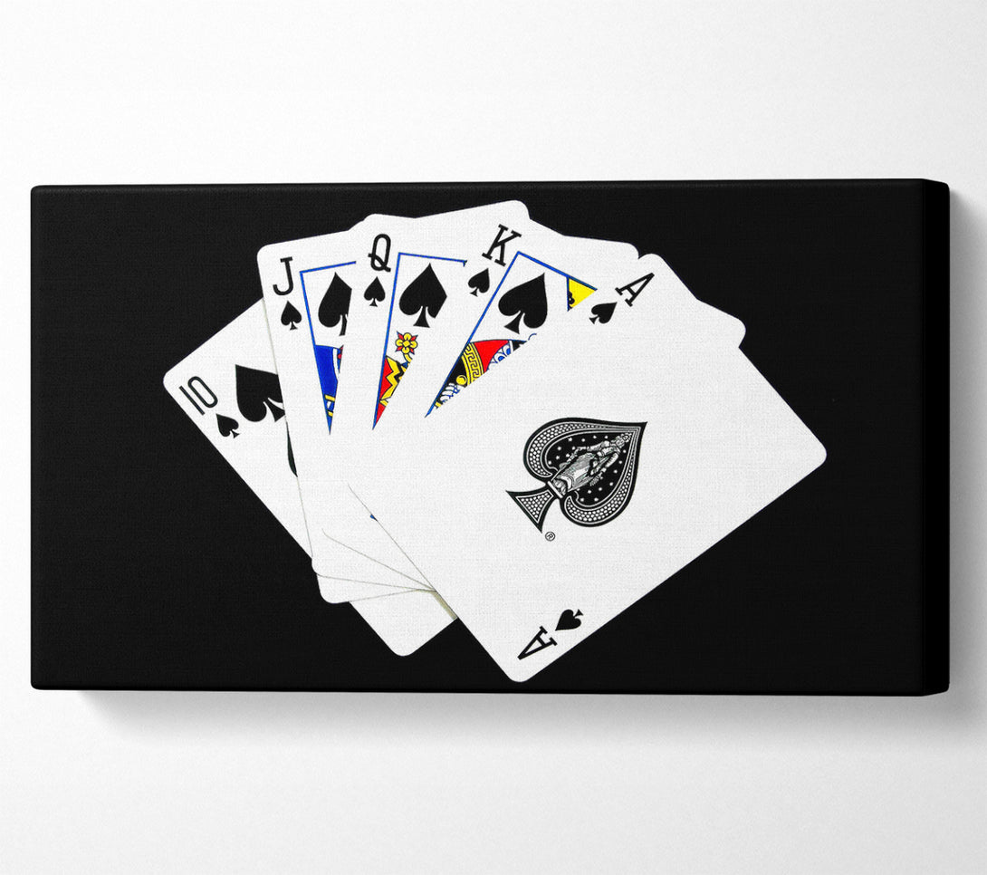  A Canvas Print of Playing Cards Canvas Wall Art