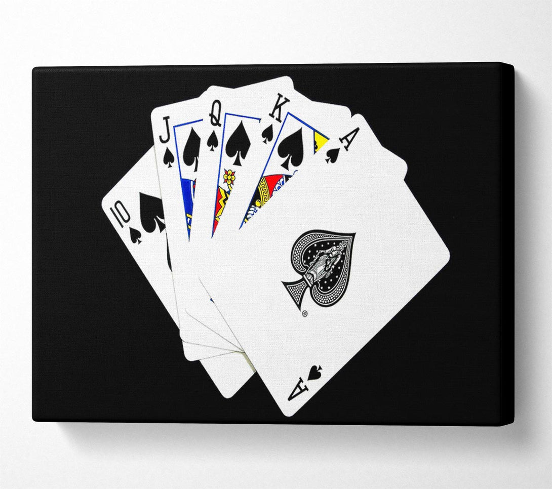  A Canvas Print of Playing Cards Canvas Wall Art