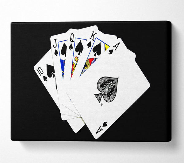  A Canvas Print of Playing Cards Canvas Wall Art