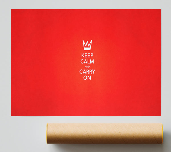 Keep Calm Giclee Print