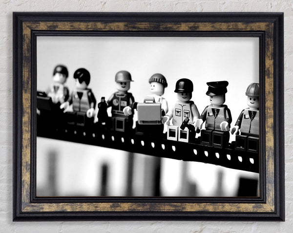 Lego Framed Print