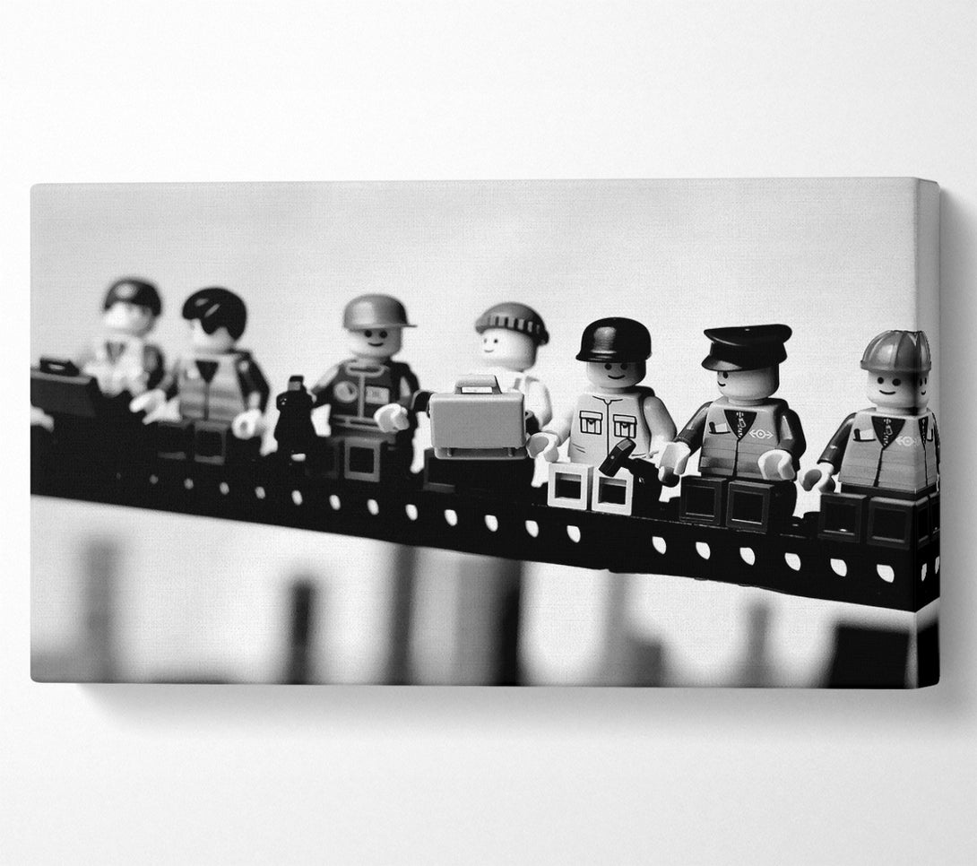  A Canvas Print of Lego Canvas Print