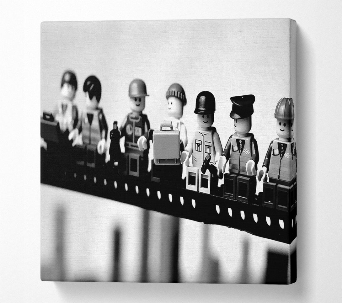  A Canvas Print of Lego Canvas Print