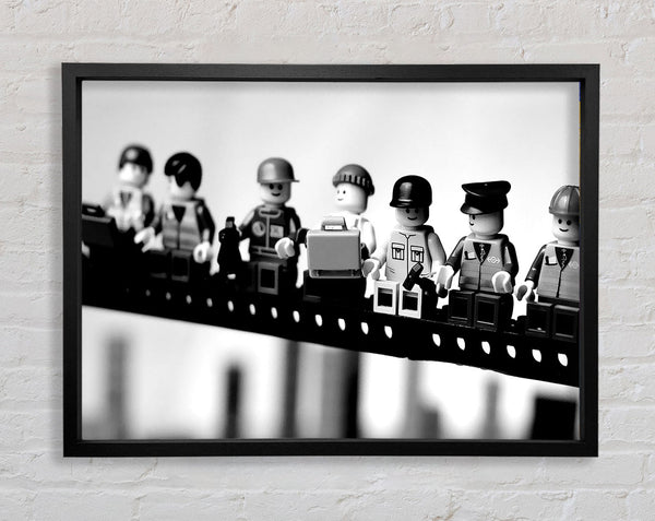 Lego Framed Print