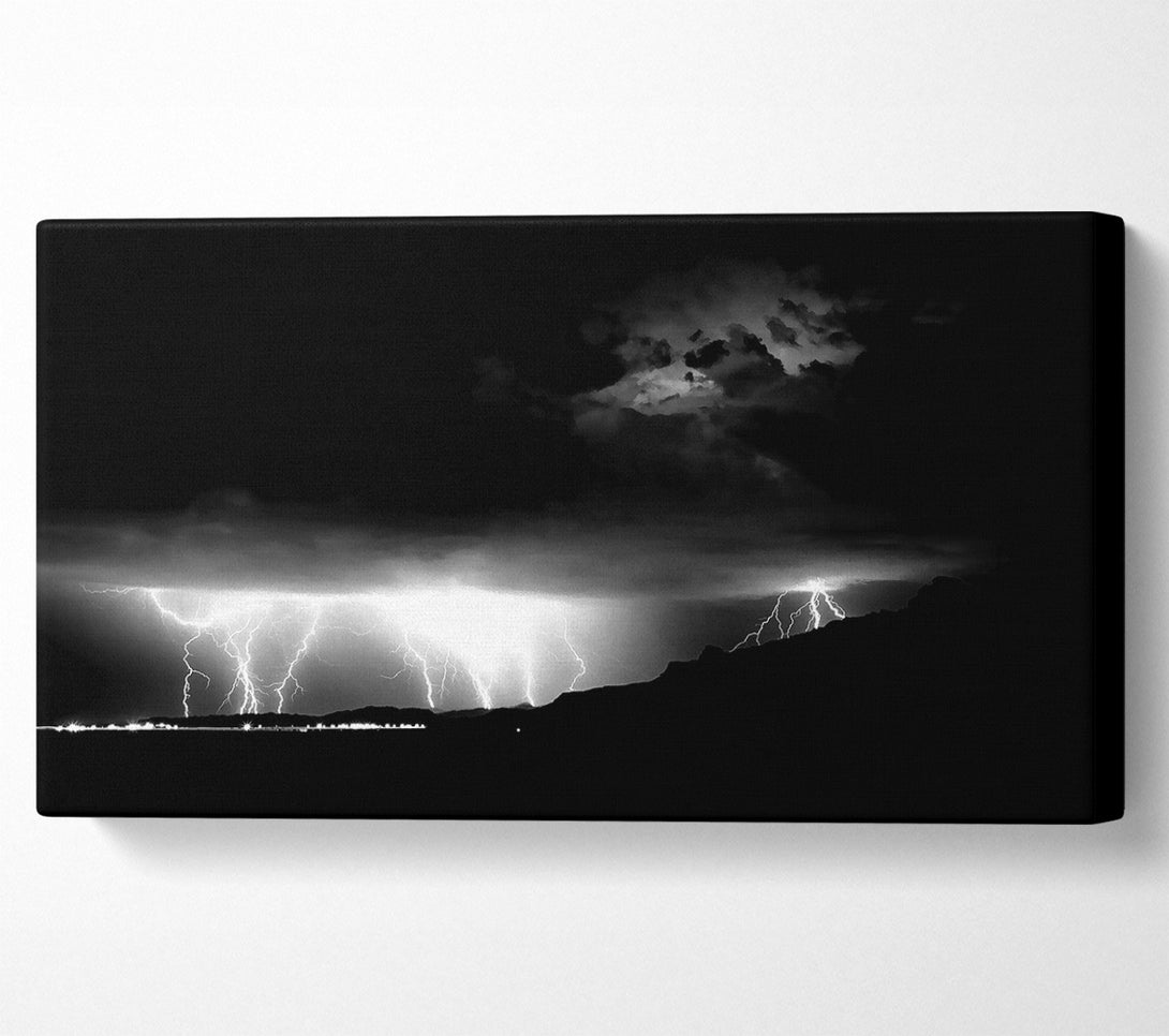  A Canvas Print of Lightning Canvas Print