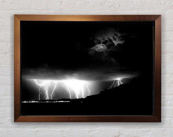 Lightning Framed Print
