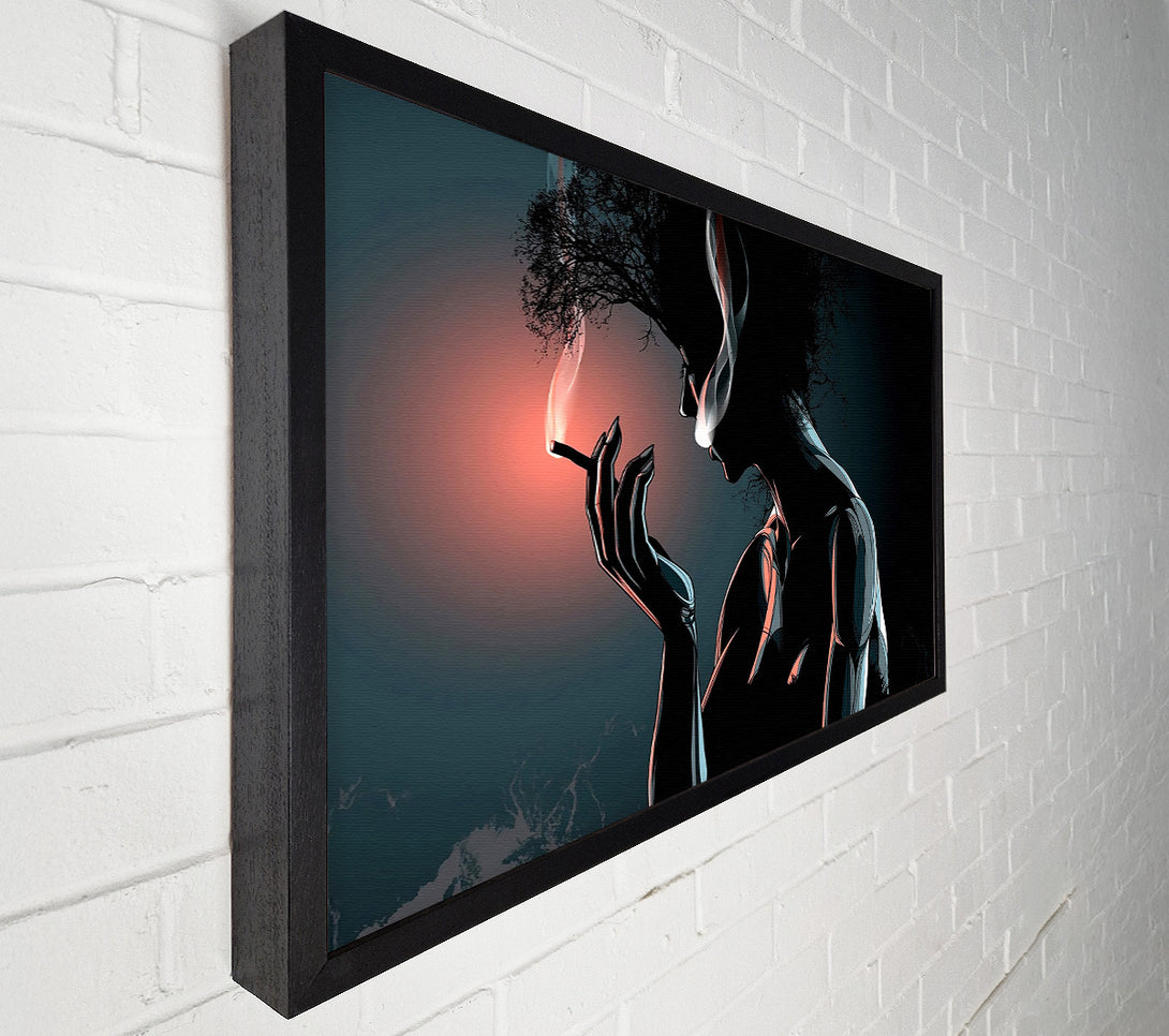 A Canvas Print of Cigarette Canvas Art