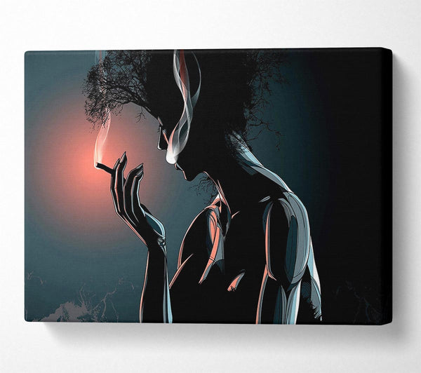  A Canvas Print of Cigarette Canvas Art