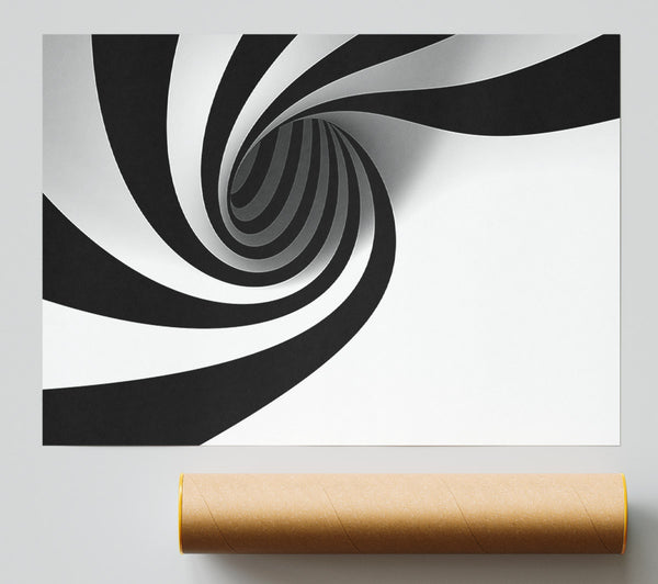 Hypnotic Whirlpool Giclee Print