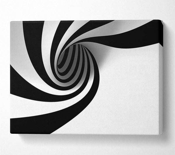  A Canvas Print of Hypnotic Whirlpool Canvas Print