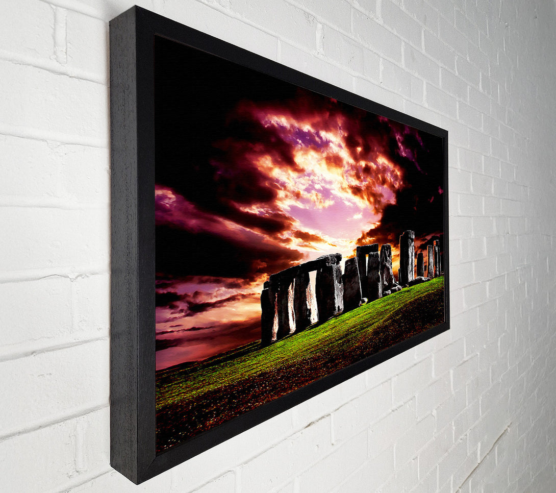  A Canvas Print of Stonehenge Canvas Print