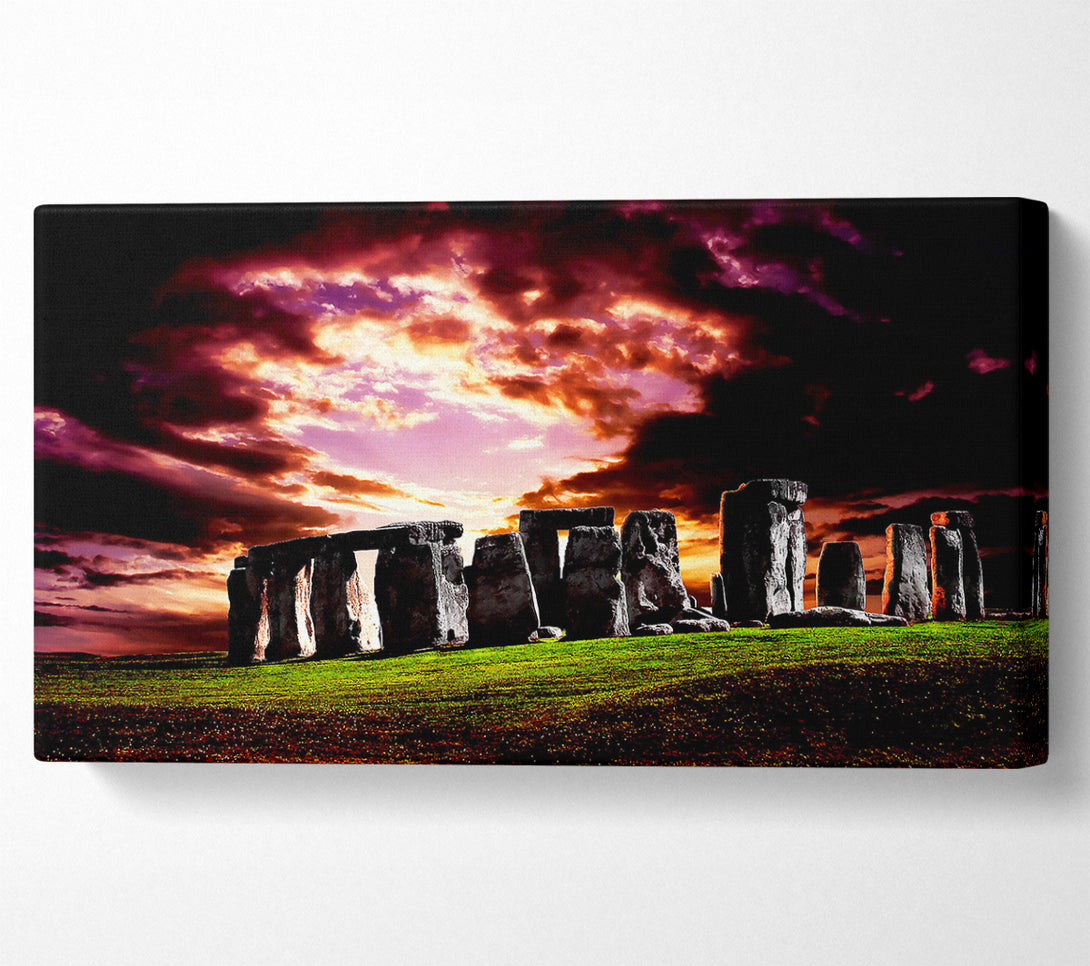  A Canvas Print of Stonehenge Canvas Print