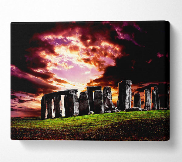  A Canvas Print of Stonehenge Canvas Print
