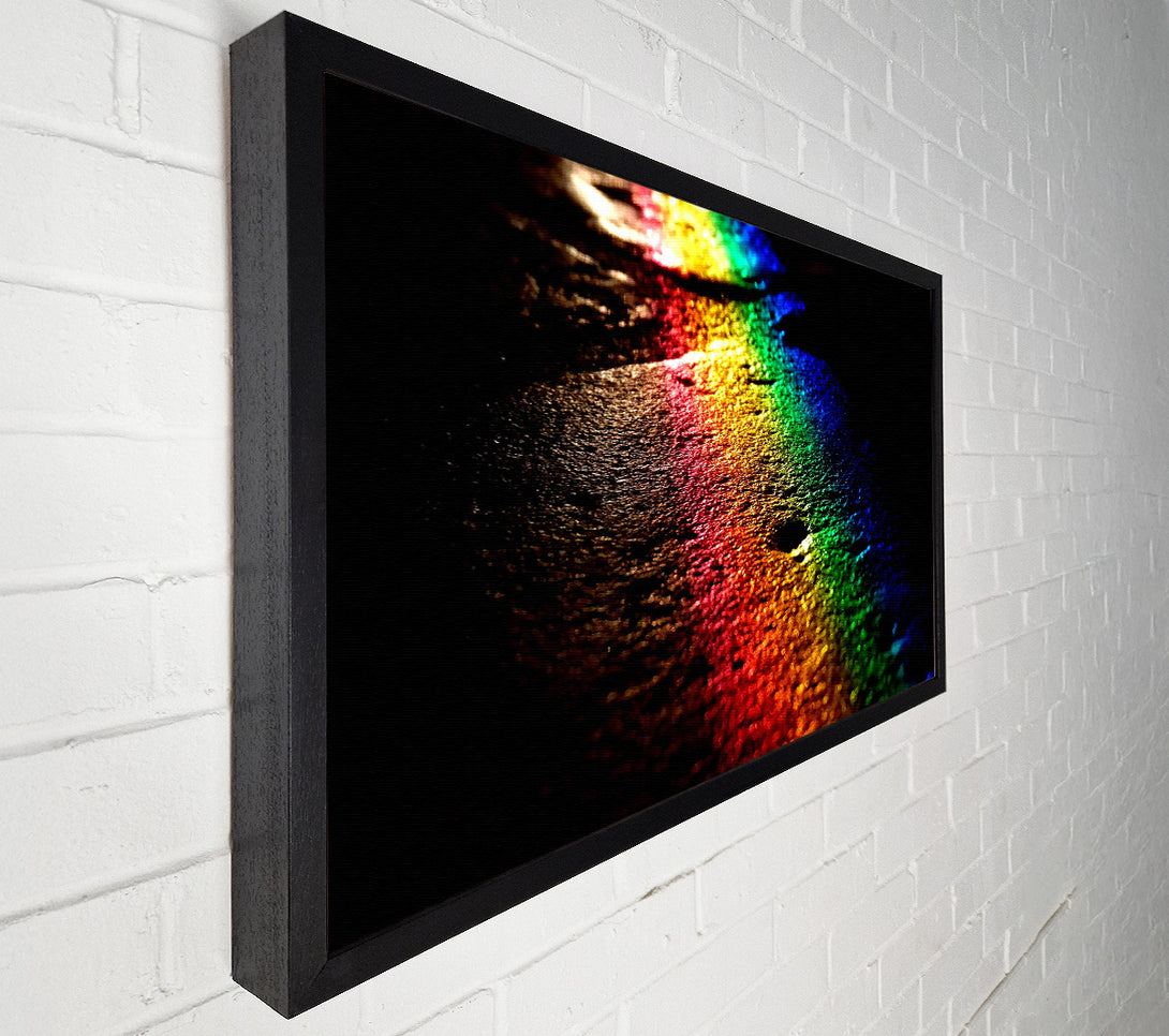  A Canvas Print of Rainbow Reflection Canvas Art