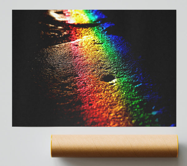 Rainbow Reflection Poster