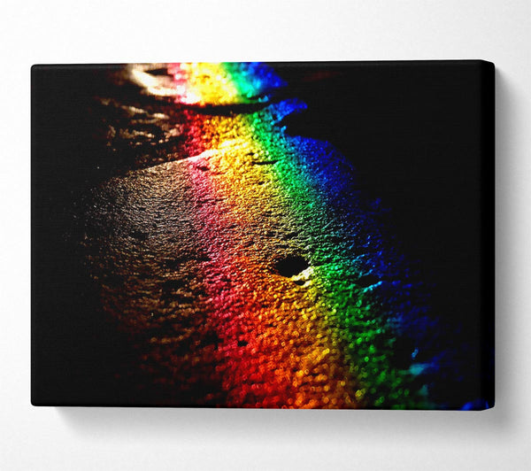  A Canvas Print of Rainbow Reflection Canvas Art