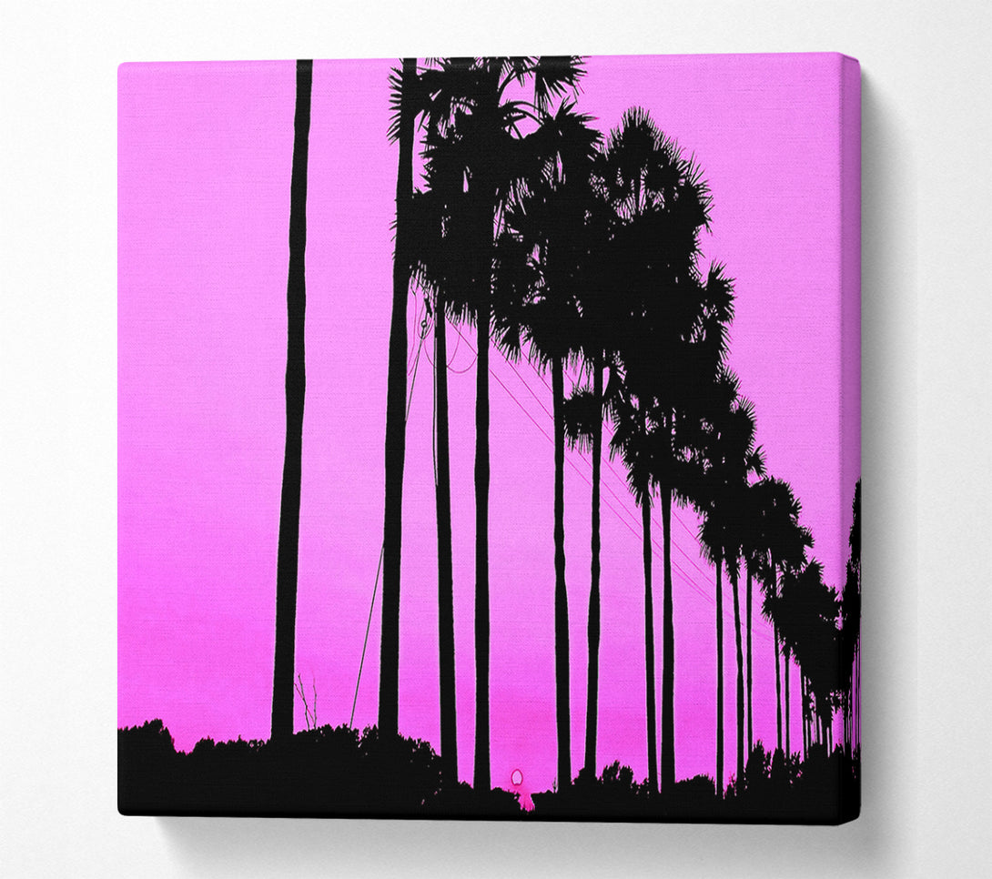  A Canvas Print of Cute Trees Canvas Art