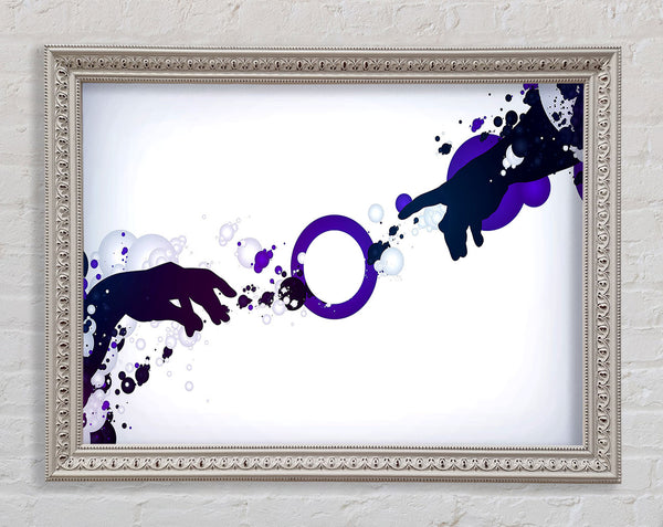 God Is Graphic Designer Framed Print
