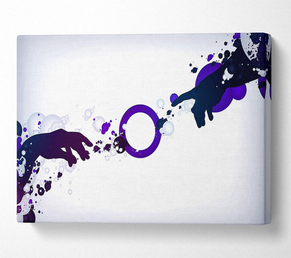  A Canvas Print of God Is Graphic Designer Canvas Wall Art
