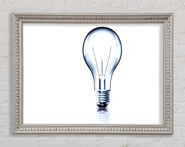 Light Bulb Framed Print
