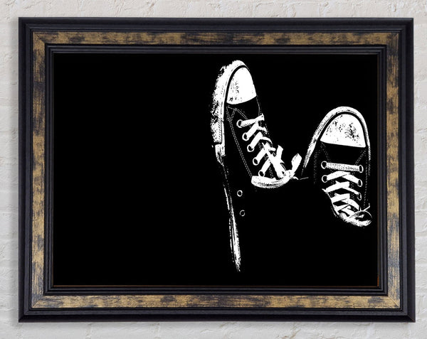 Sneakers 2 Framed Print