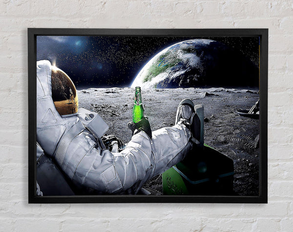 Moon Drink Framed Print