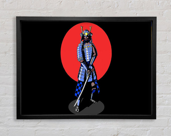 Mad Samurai Framed Print