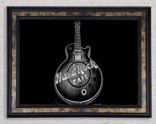 Hard Rock Cafe Las Vegas Framed Print