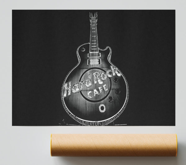 Hard Rock Cafe Las Vegas Giclee Print