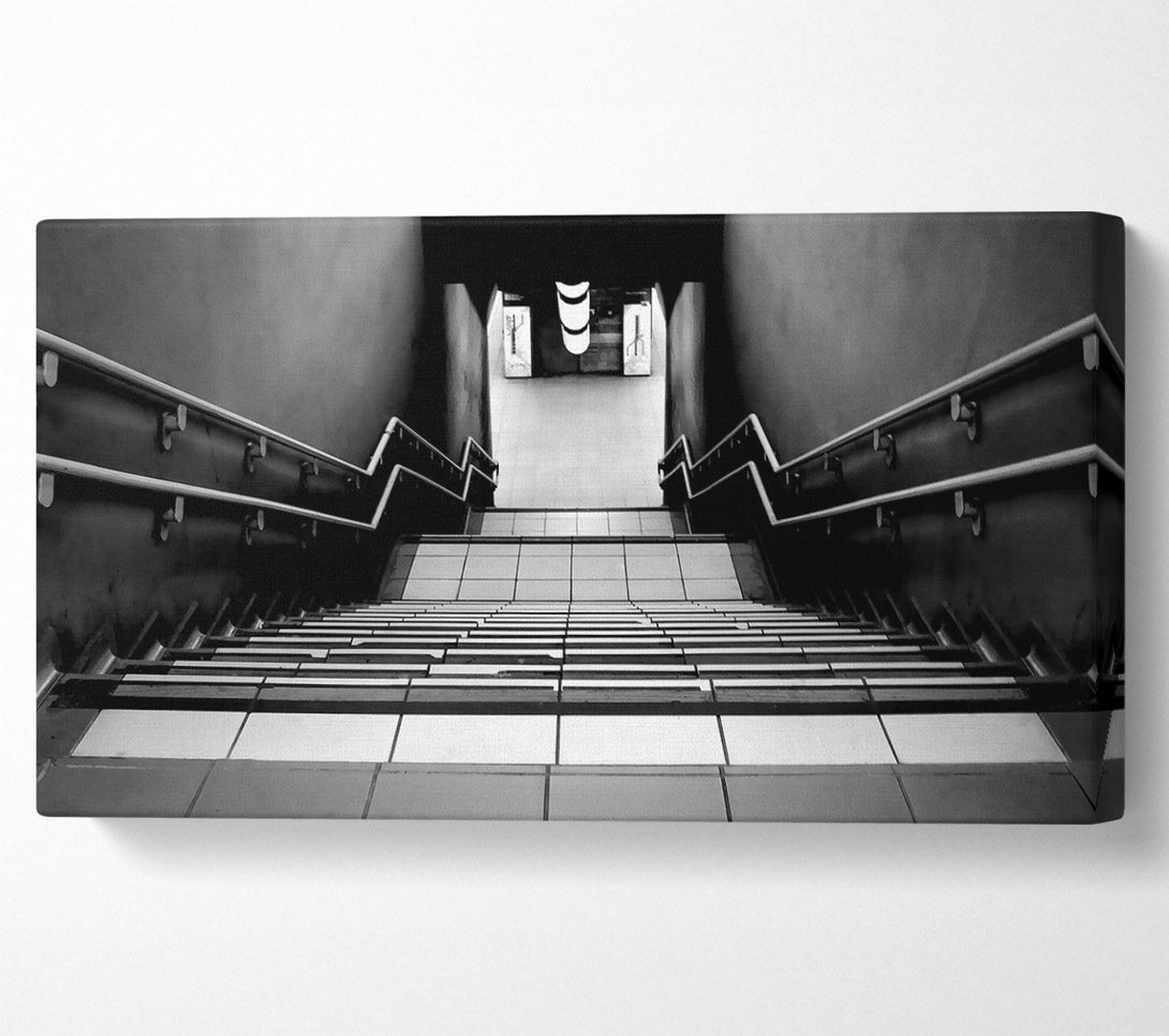  A Canvas Print of Subway Stairs Canvas Wall Art